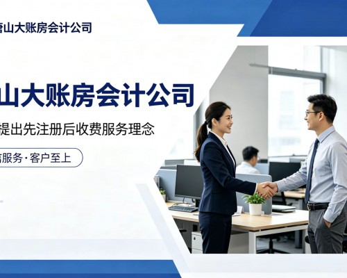 先注册后收费！唐山大账房深耕商贸赛道